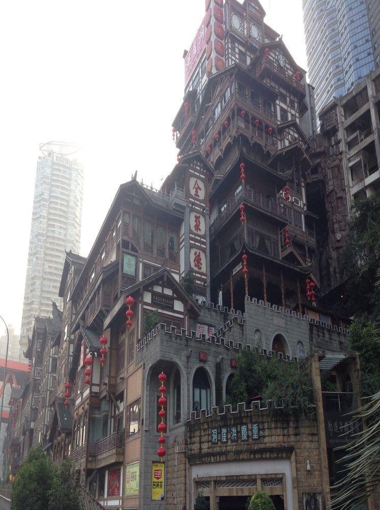Hongyadong Hotel Чунцин Экстерьер фото
